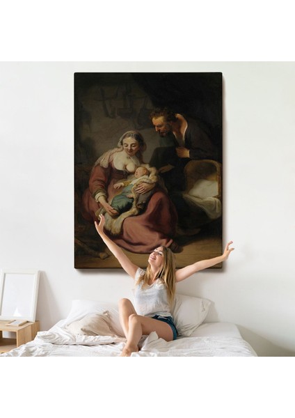 Rembrandt - Kutsal Aile Tablo - The Holy FAMILY-7431