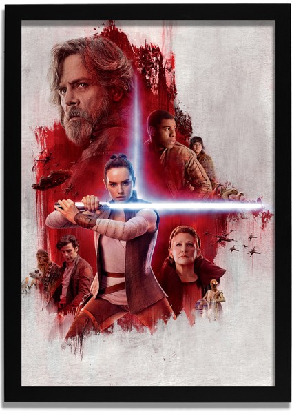 Dizi- Film Karakter ve Afişleri Mdf Plastik Çerçeveli Dekoratif Tablo 01 fiyatları