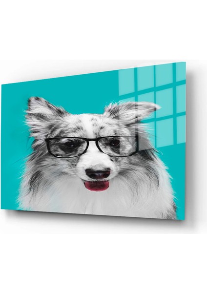 Eğlenceli Hayvanlar, Yapay Zeka Destekli, 3D Dekoratif Baskı Yatay Cam Tablo 288 fiyatları