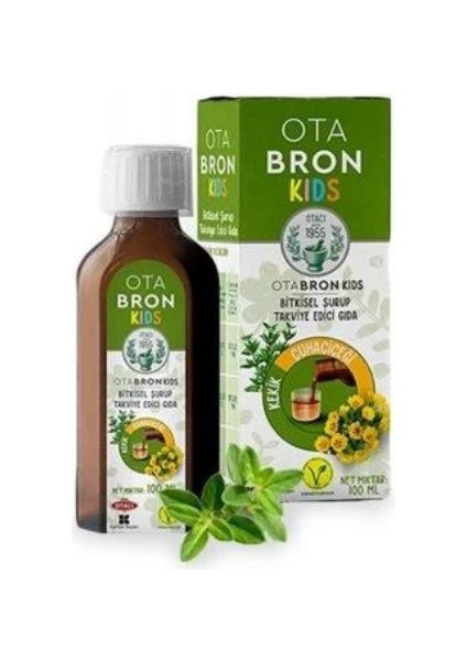 Otabron Kids Bitkisel Şurup 100 ml