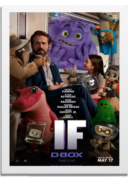 Dizi- Film Karakter ve Afişleri Mdf Plastik Çerçeveli Dekoratif Tablo 01