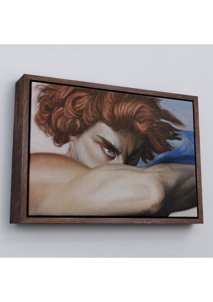 Çerçeveli Düşmüş Meleğin Gözyaşları Tablosu, Alexandre Cabanel Fallen Angel's Eyes TABLOSU-5384 fiyatları