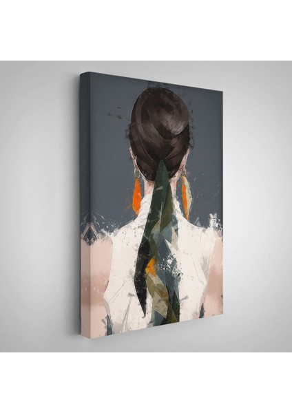 Sırtı Dönük Kadın TABLOSU-7574