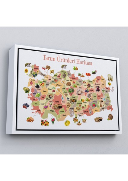 Çerçeveli Tarım Ürünleri Yerli Malı Haftası Türkiye HARITASI-1046 fırsatları