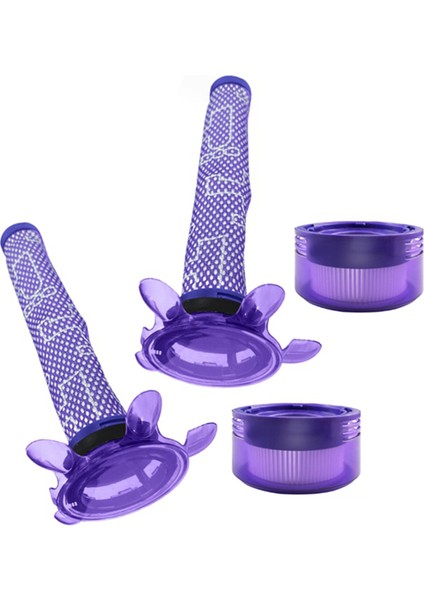Dyson V8 Elektrikli Süpürge Için 4 Adet Filtre Ön Filtre ve Arka Filtre (Yurt Dışından) indirimleri