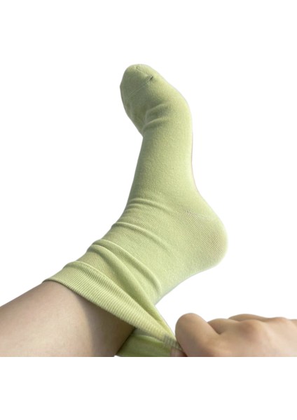 Ter Emici, Deodorantlı, Nefes Alabilen, Kemiksiz Yazlık Ince Orta Tüplü Çoraplar (5 Çift) (Yurt Dışından)