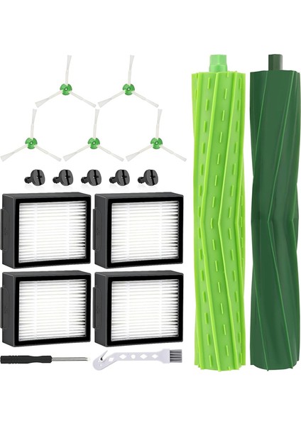 Irobot Roomba I7 Için Parça Kiti, Elektrikli Süpürge Filtresi Roomba I7+ I3+ (Yurt Dışından)