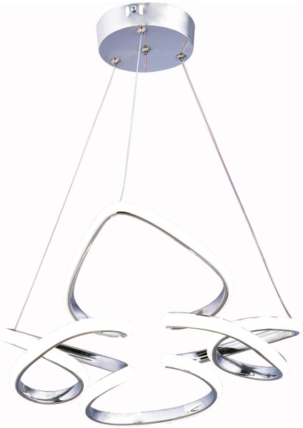 Hale Küçük Krom LED Avize