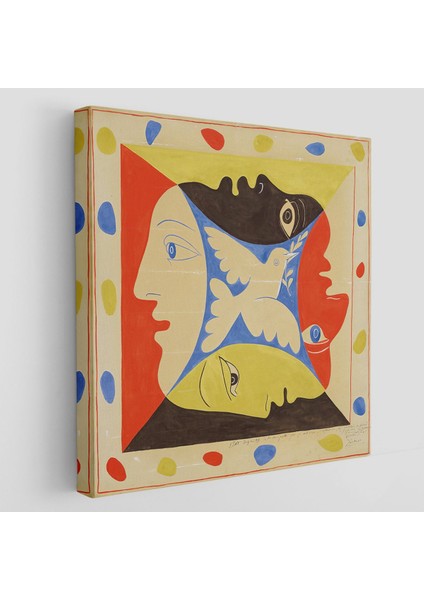 Pablo Picasso, Dörtlü Yüzler TABLOSU-8348