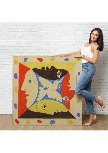Pablo Picasso, Dörtlü Yüzler TABLOSU-8348
