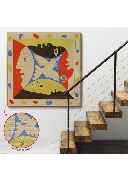Pablo Picasso, Dörtlü Yüzler TABLOSU-8348