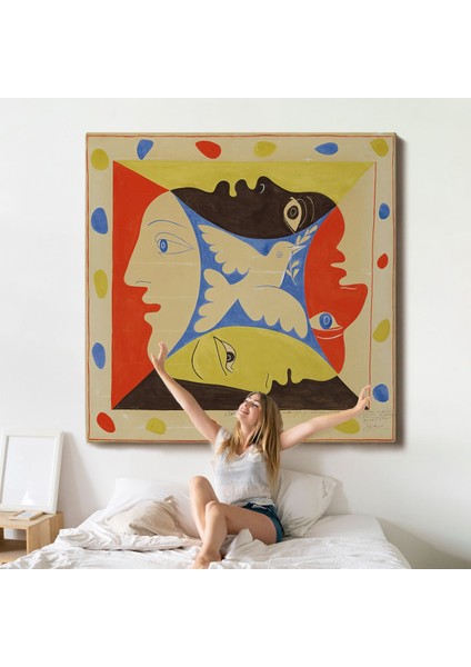 Pablo Picasso, Dörtlü Yüzler TABLOSU-8348
