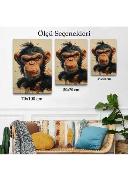 Sinirli Maymun TABLOSU-7897 modelleri