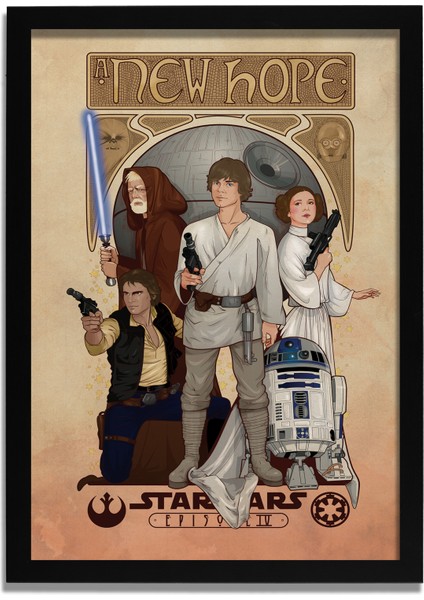 Dizi- Film Karakter ve Afişleri Mdf Plastik Çerçeveli Dekoratif Tablo 01 fiyatları