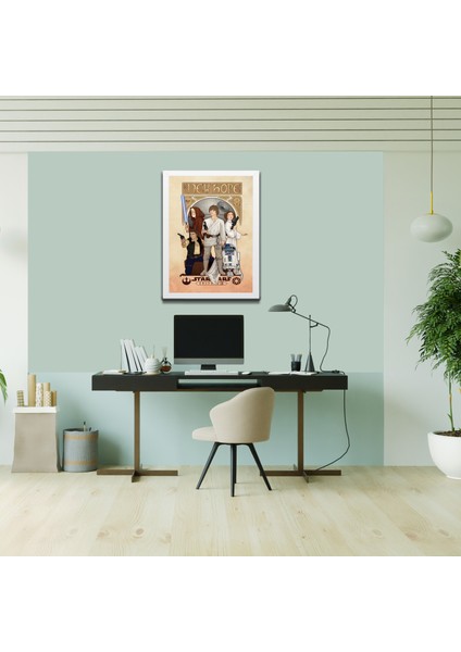 Dizi- Film Karakter ve Afişleri Mdf Plastik Çerçeveli Dekoratif Tablo 01 fırsatları