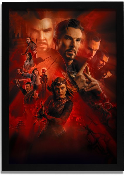 Dizi- Film Karakter ve Afişleri Mdf Plastik Çerçeveli Dekoratif Tablo 01 fiyatları