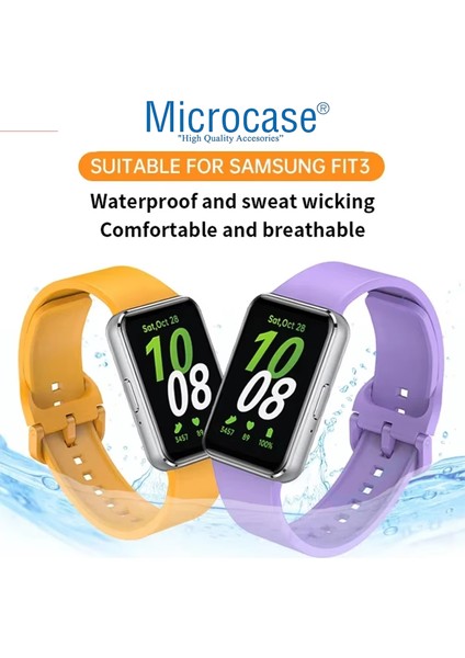 Samsung Galaxy Fit 3 ile Uyumlu Delikli Silikon Kordon Kayış - KY6543 fırsatları