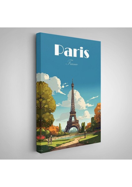 Fransa Paris Eyfel Kulesi TABLOSU-7809