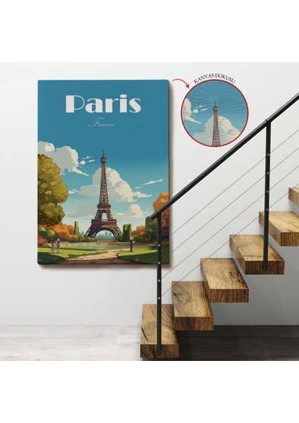 Fransa Paris Eyfel Kulesi TABLOSU-7809 fırsatları