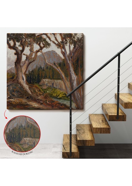 Loch Vale'den Long Zirvesi, Estes Park, Colorado TABLOSU-8349 fırsatları