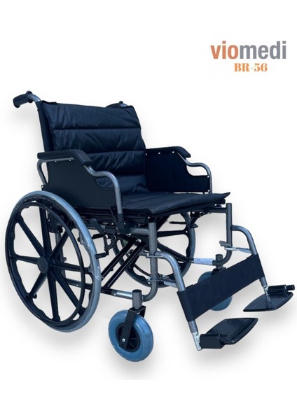 Br-56 Geniş Tekerlekli Sandalye Çift Makaslı Komforlu