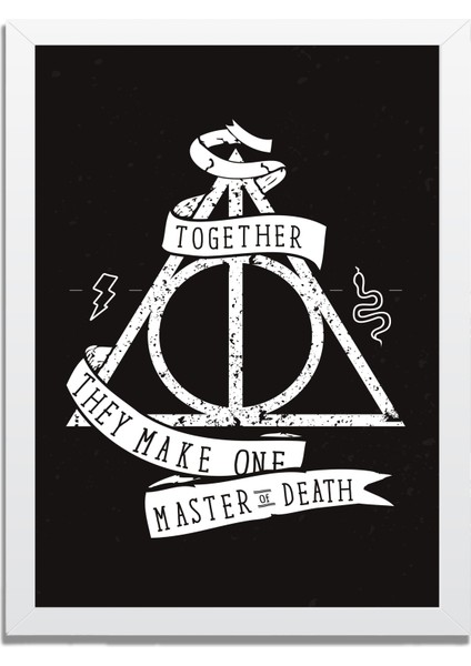 Dizi- Film Karakter ve Afişleri Mdf Plastik Çerçeveli Dekoratif Tablo 01