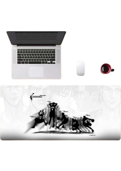 Slam Dunk Master Mouse Pad Büyük Boy Sakuragi Hanamichi Ryukawa Maple Sansui Shou Öğrenci Anime Masa Matı (Yurt Dışından)