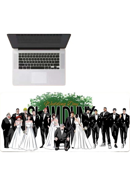 Slam Dunk Master Mouse Pad Büyük Boy Sakuragi Hanamichi Ryukawa Maple Sansui Shou Öğrenci Anime Masa Matı (Yurt Dışından)