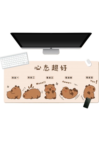 Slam Dunk Master Mouse Pad Büyük Boy Sakuragi Hanamichi Ryukawa Maple Sansui Shou Öğrenci Anime Masa Matı (Yurt Dışından)