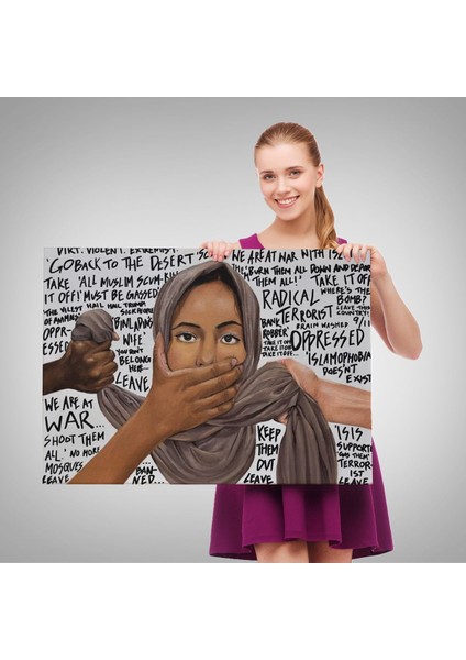 Amina Pagliari Islamafobi Farkındalığıtablosu -6591 fırsatları