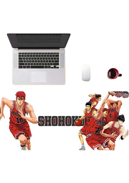 Slam Dunk Master Mouse Pad Büyük Boy Sakuragi Hanamichi Ryukawa Maple Sansui Shou Öğrenci Anime Masa Matı (Yurt Dışından)