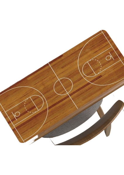 Basketbol Sahası Fare Klavye Için Büyük Boy Masa Pedi (Yurt Dışından)