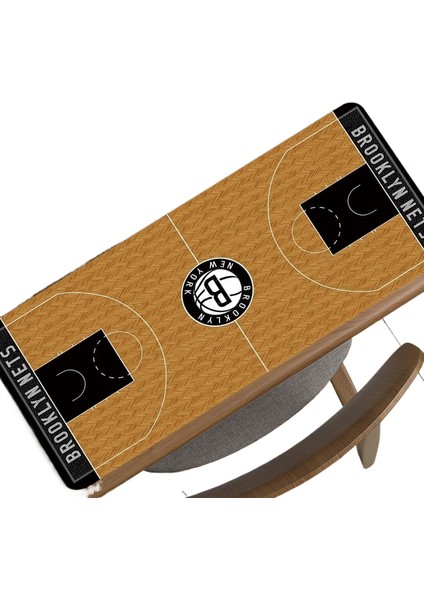 Basketbol Sahası Fare Klavye Için Büyük Boy Masa Pedi (Yurt Dışından)