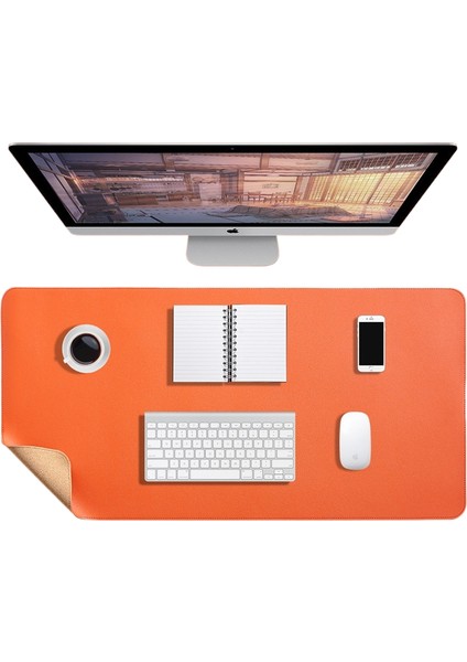 Çift Taraflı Çift Renkli Fare ve Klavye Pedi Büyük Boy (Yurt Dışından)