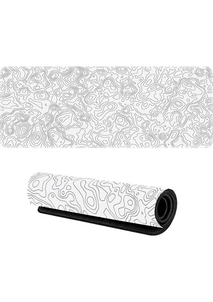 Dokulu Isı Haritası Patlama Klavye Altlığı Artı Mouse Pad (Yurt Dışından)
