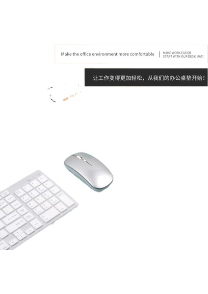 Oyun ve E-Ticaret Için Temperli Cam Mouse Padler Basit Stil Buzlu Iş Kaymaz Mouse Padler (Yurt Dışından)