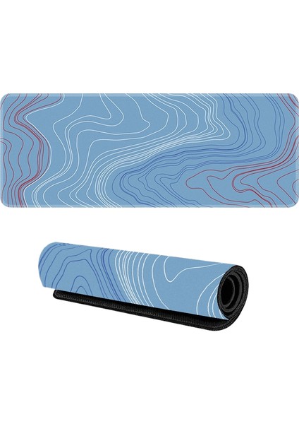 Dokulu Isı Haritası Patlama Klavye Altlığı Artı Mouse Pad (Yurt Dışından)