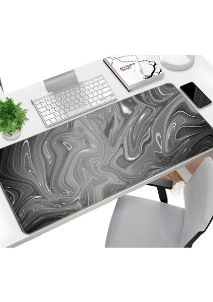 Mermer Büyük Boy Fare ve Klavye Altlığı (Yurt Dışından)