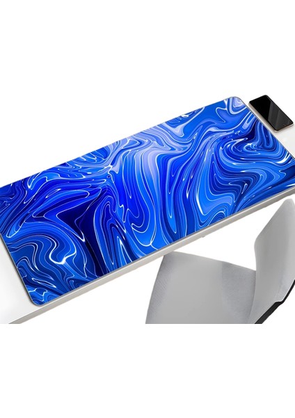 Mermer Büyük Boy Fare ve Klavye Altlığı (Yurt Dışından)