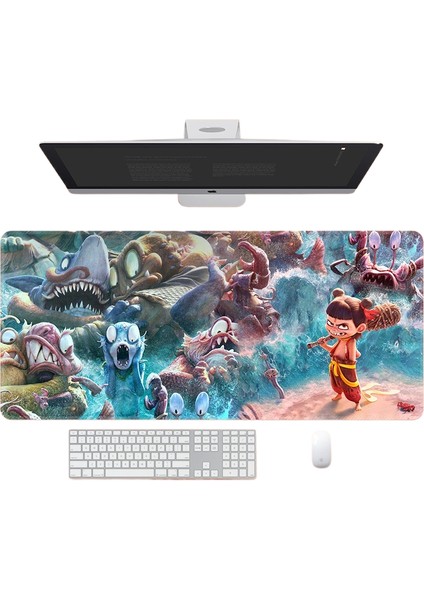 Ne Zha 2: Sihirli Çocuklar Denizin Peşinde Fare Klavye Altlığı Masa Paspası (Yurt Dışından)
