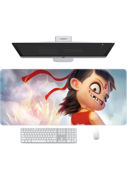 Ne Zha 2: Sihirli Çocuklar Denizin Peşinde Fare Klavye Altlığı Masa Paspası (Yurt Dışından)