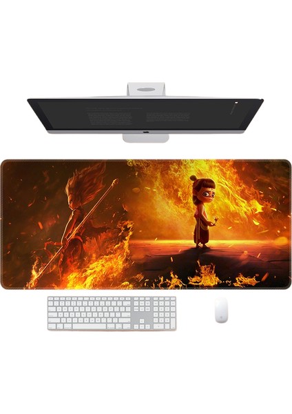 Ne Zha 2: Sihirli Çocuklar Denizin Peşinde Fare Klavye Altlığı Masa Paspası (Yurt Dışından)