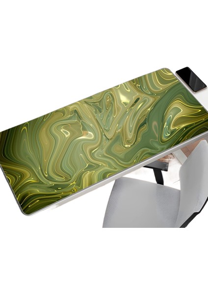 Mermer Büyük Boy Fare ve Klavye Altlığı (Yurt Dışından)