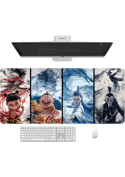 Ne Zha 2: Sihirli Çocuklar Denizin Peşinde Fare Klavye Altlığı Masa Paspası (Yurt Dışından)