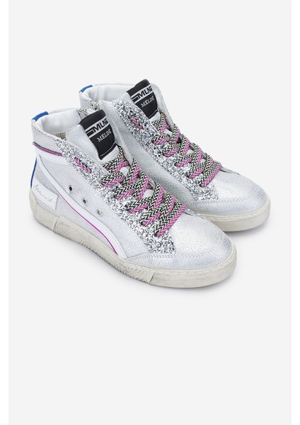 Méliné Kadın Deri Sneakers & Spor Bot 1117 321 Nkc Bn Bot Y25 Crack Lam