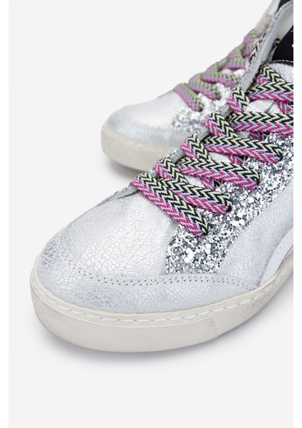 Méliné Kadın Deri Sneakers & Spor Bot 1117 321 Nkc Bn Bot Y25 Crack Lam