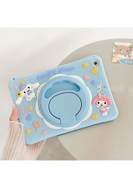Xiaomi Pad 5 Çocuklar Için Standlı ve Askılı Hasara Dayanıklı Cinnamoroll Kılıf fırsatları
