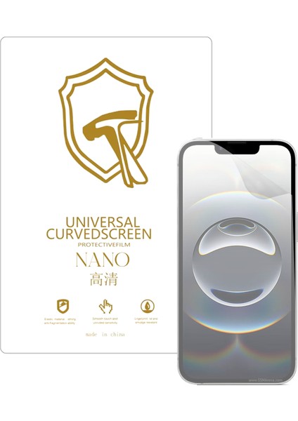 Iphone 16E ile Uyumlu Full Tpu Nano Ön Ekran Koruma Filmi - EKM101