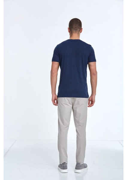 Fair Baskılı Erkek Tişört Lacivert indirimleri