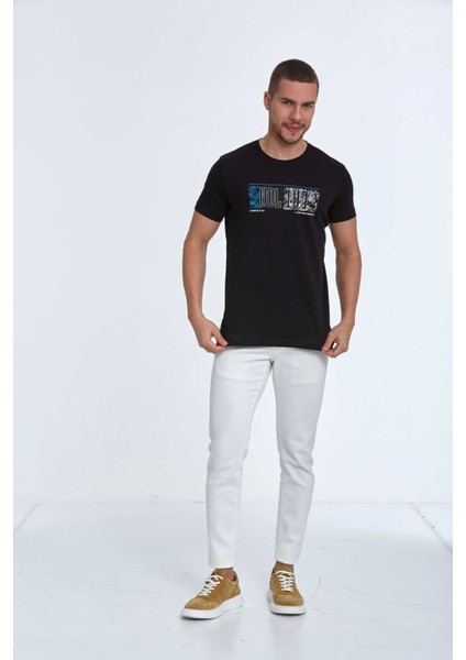 Tom Baskılı Erkek Tişört Siyah fiyatları